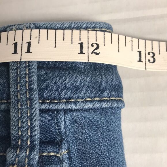 HOLLISTER High-Rise Jean Legging Sz 1 (25x28) Advanced Stretch Ripped Jeggings 2 - Picture 9 of 10